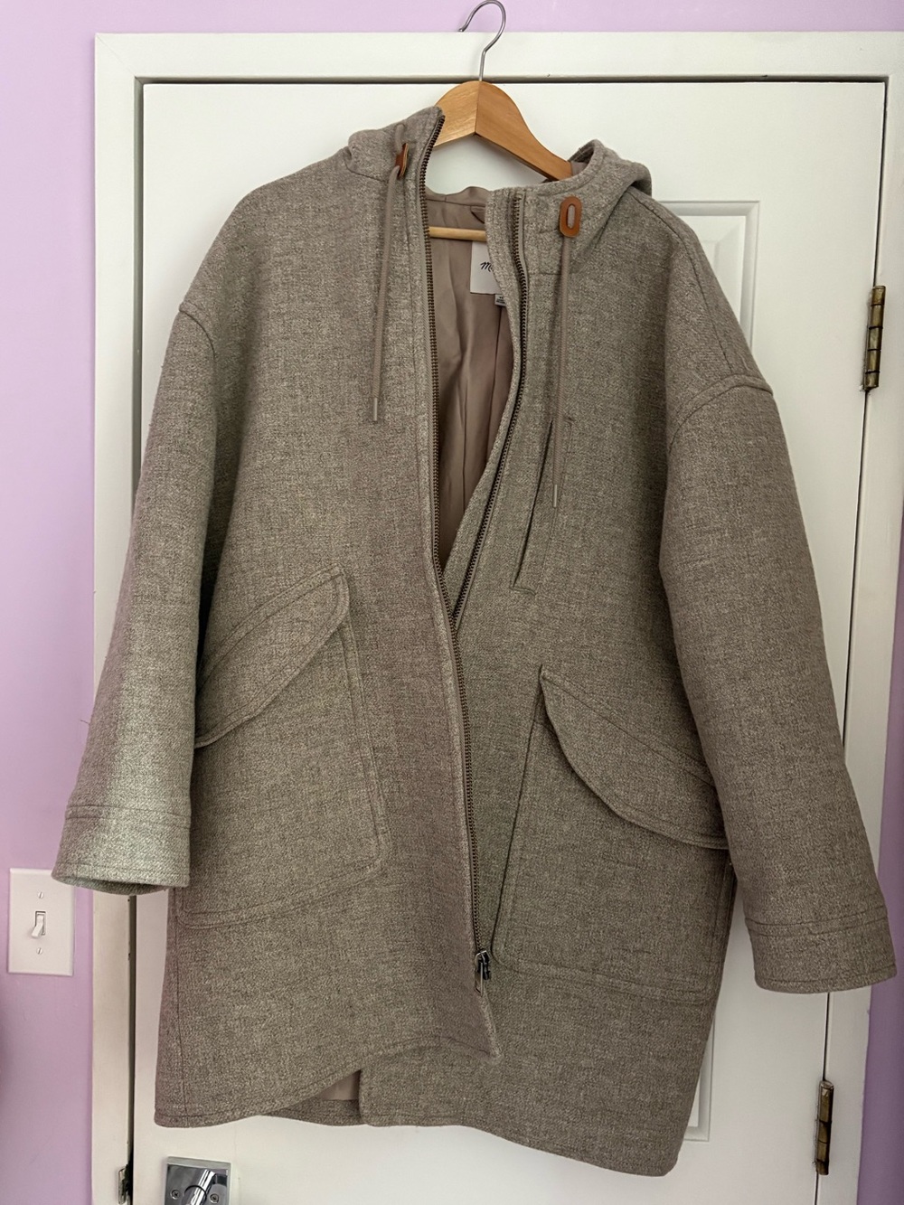 Madewell Lynnford Coat in Insuluxe Fabric